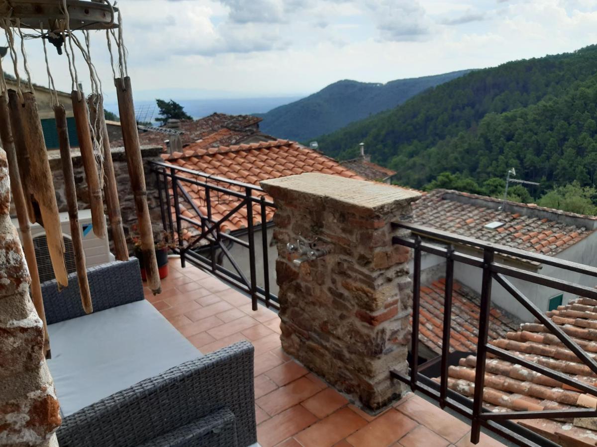 Attic With Balcony At Locanda Del Capo Капанари Екстериор снимка